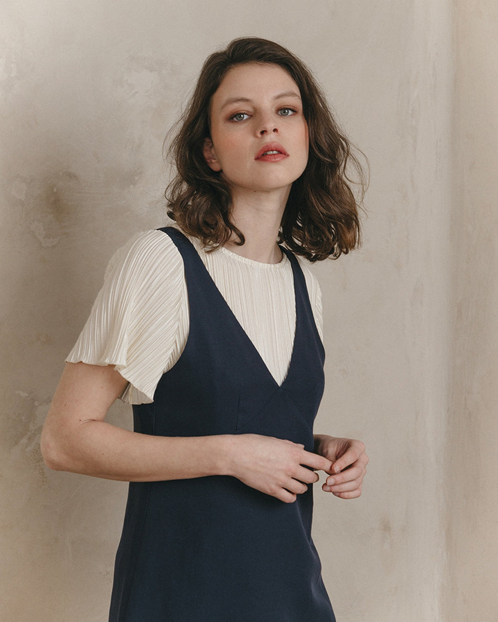 Robe Courte Juliette - Marine