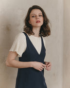 Robe Courte Juliette - Marine