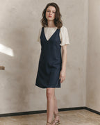 Robe Courte Juliette - Marine