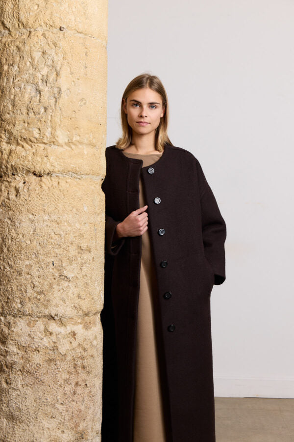 Manteau Voûte - Coffee Bean