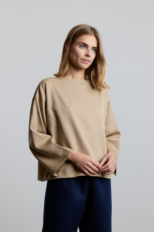 Blouse Stone - White Pepper