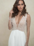 Robe Jeanne - Blanc