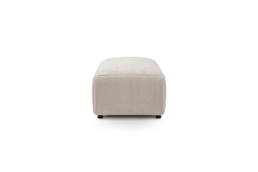 Jeanne - Petit Pouf - Tissu Texturé