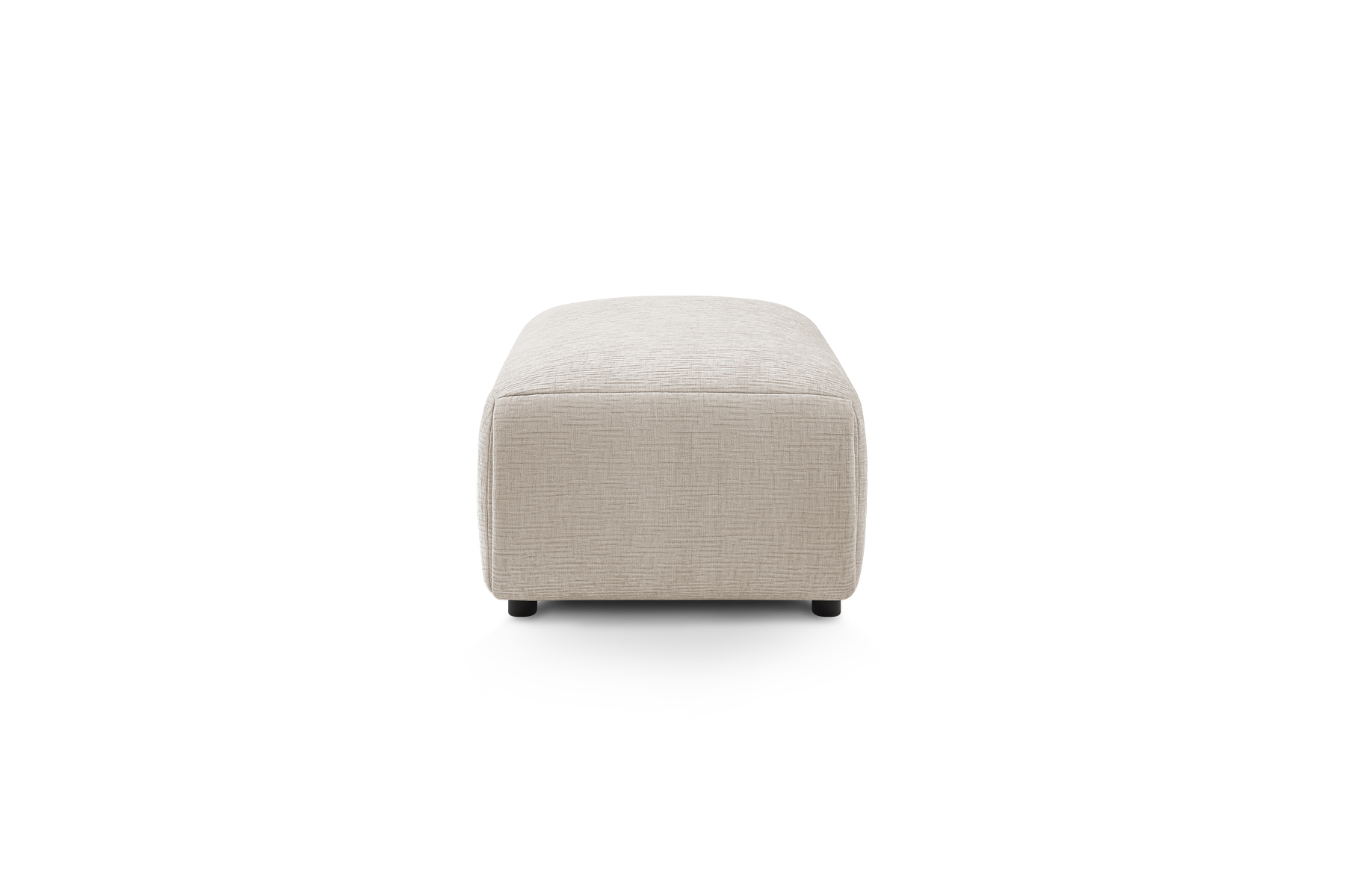 Jeanne - Petit Pouf - Tissu Texturé