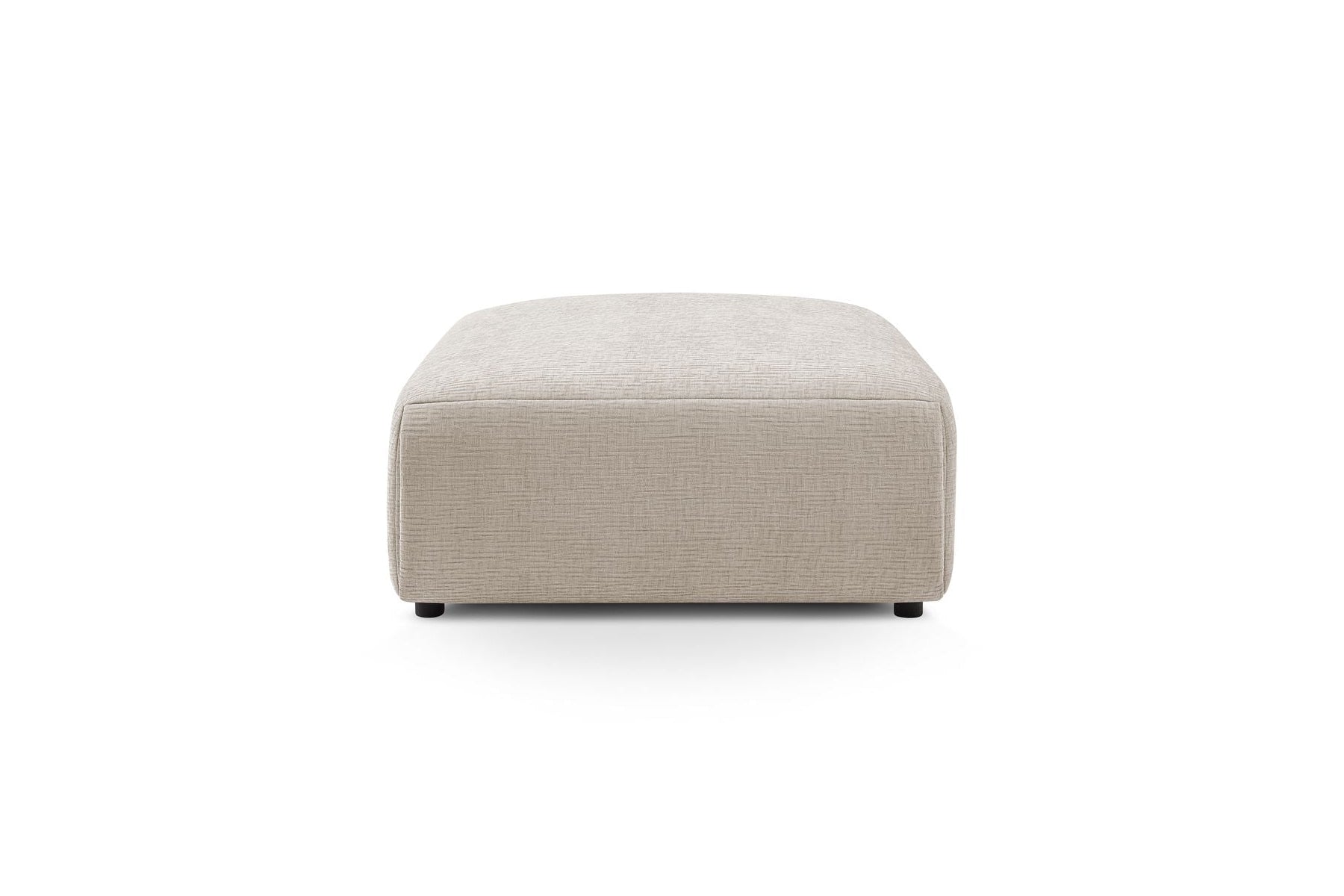 Jeanne - Grand Pouf - Tissu Texturé