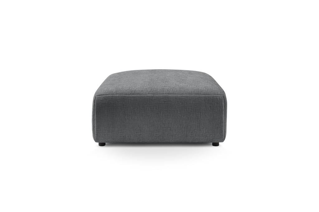 Jeanne - Grand Pouf - Tissu Texturé