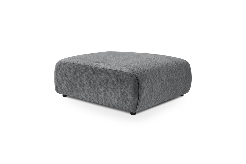 Jeanne - Grand Pouf - Tissu Texturé