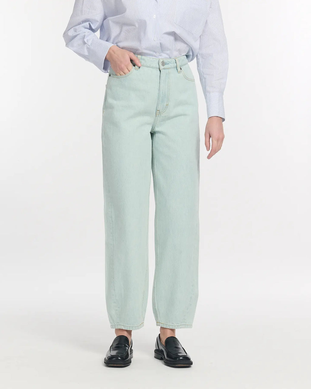 Jeans Olsen Denim Blue-Ish White