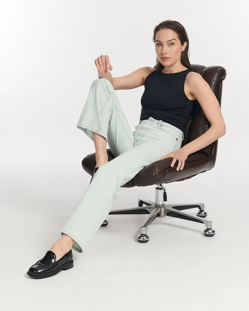 Jeans Suresne Denim Blue-Ish White