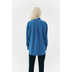 Margaux Lonnberg - Chemise Joe - Blue Stripes