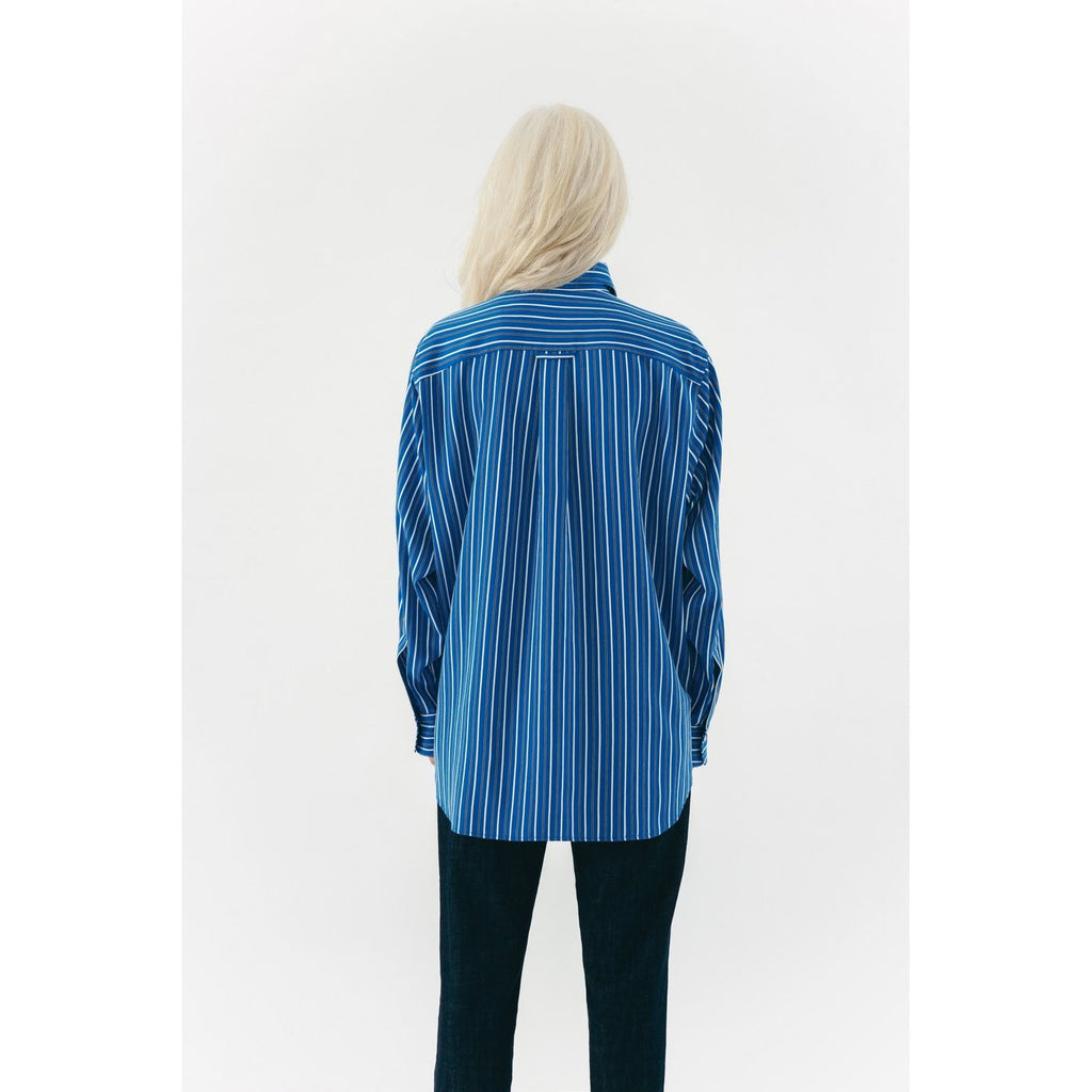 Margaux Lonnberg - Chemise Joe - Blue Stripes
