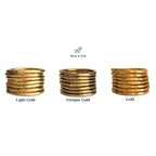 Jonc Bouddhiste - Antique Gold