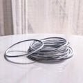Jonc Bouddhiste Fin - Silver