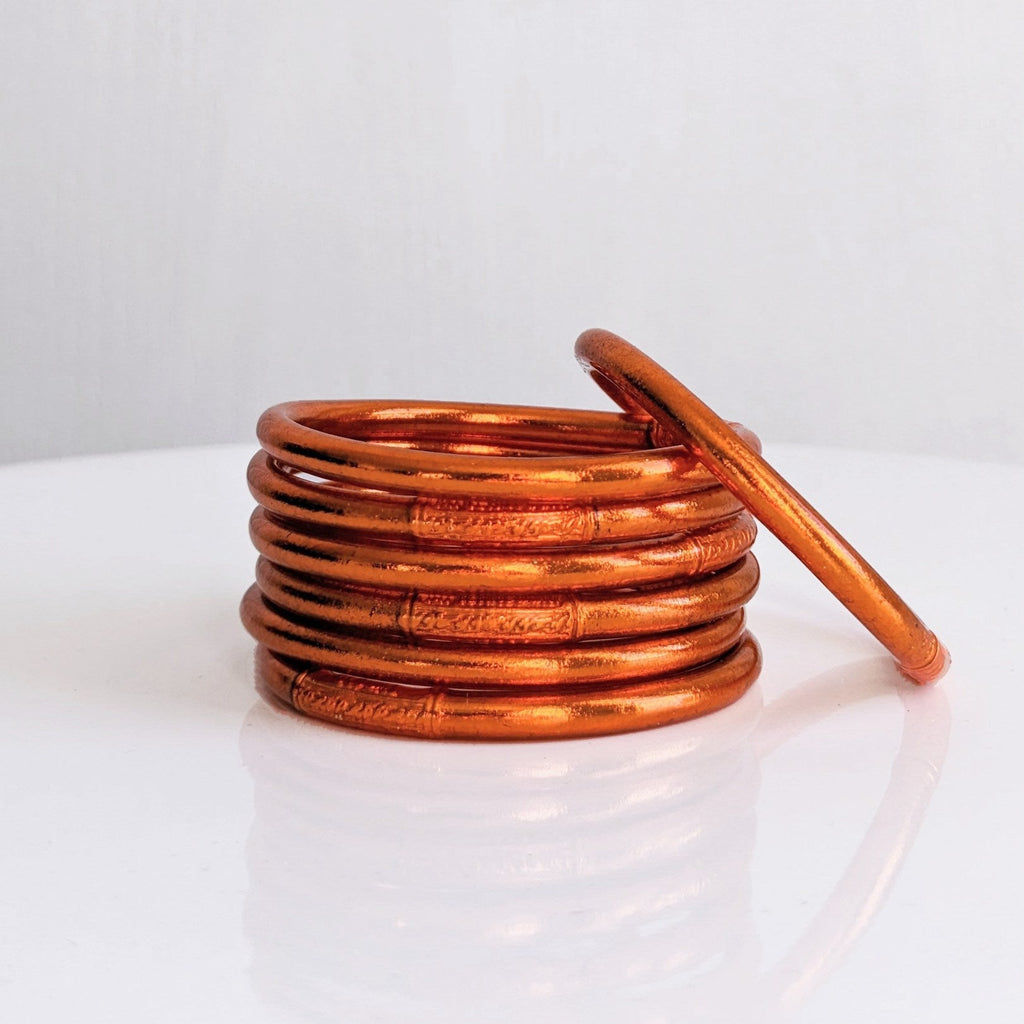 Jonc Bouddhiste - Orange Feu