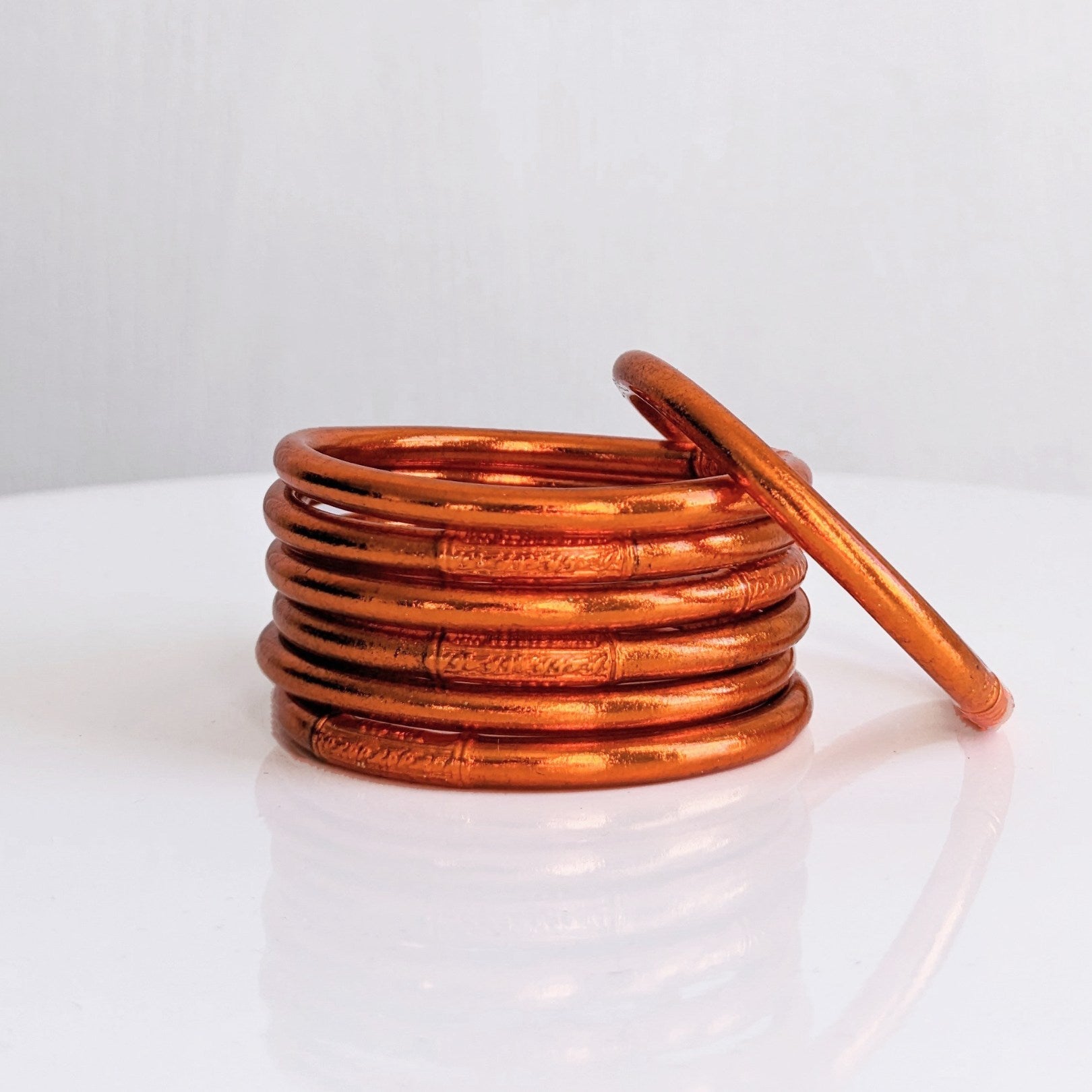 Jonc Bouddhiste - Orange Feu