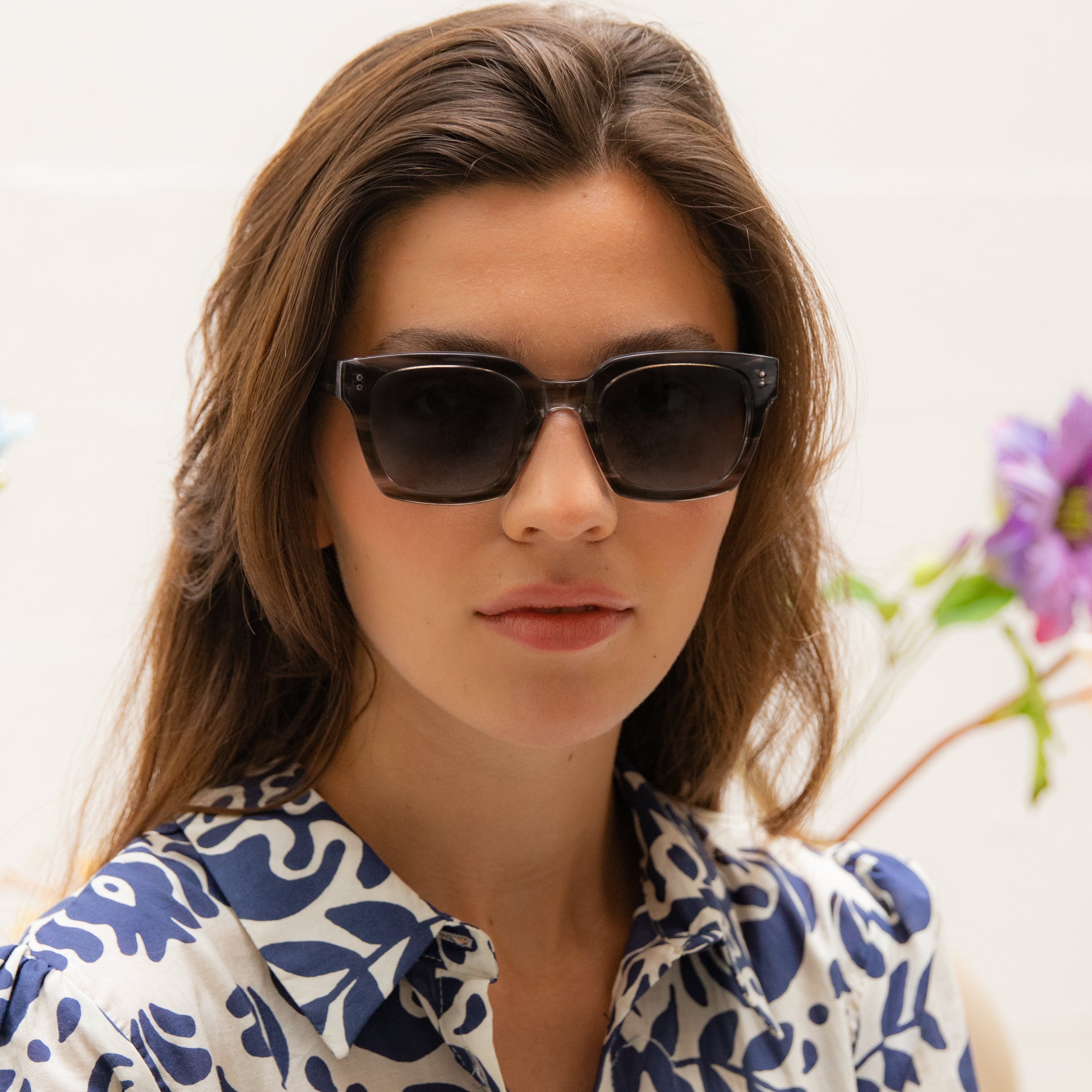 Lunettes De Soleil Josh.H - Gris - Mixte