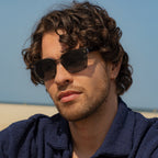 Lunettes De Soleil Josh.H - Gris - Mixte