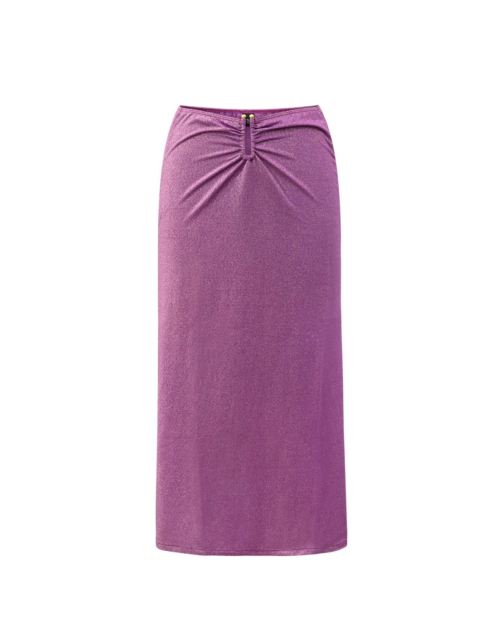 Jupe Elena Lurex Mauve