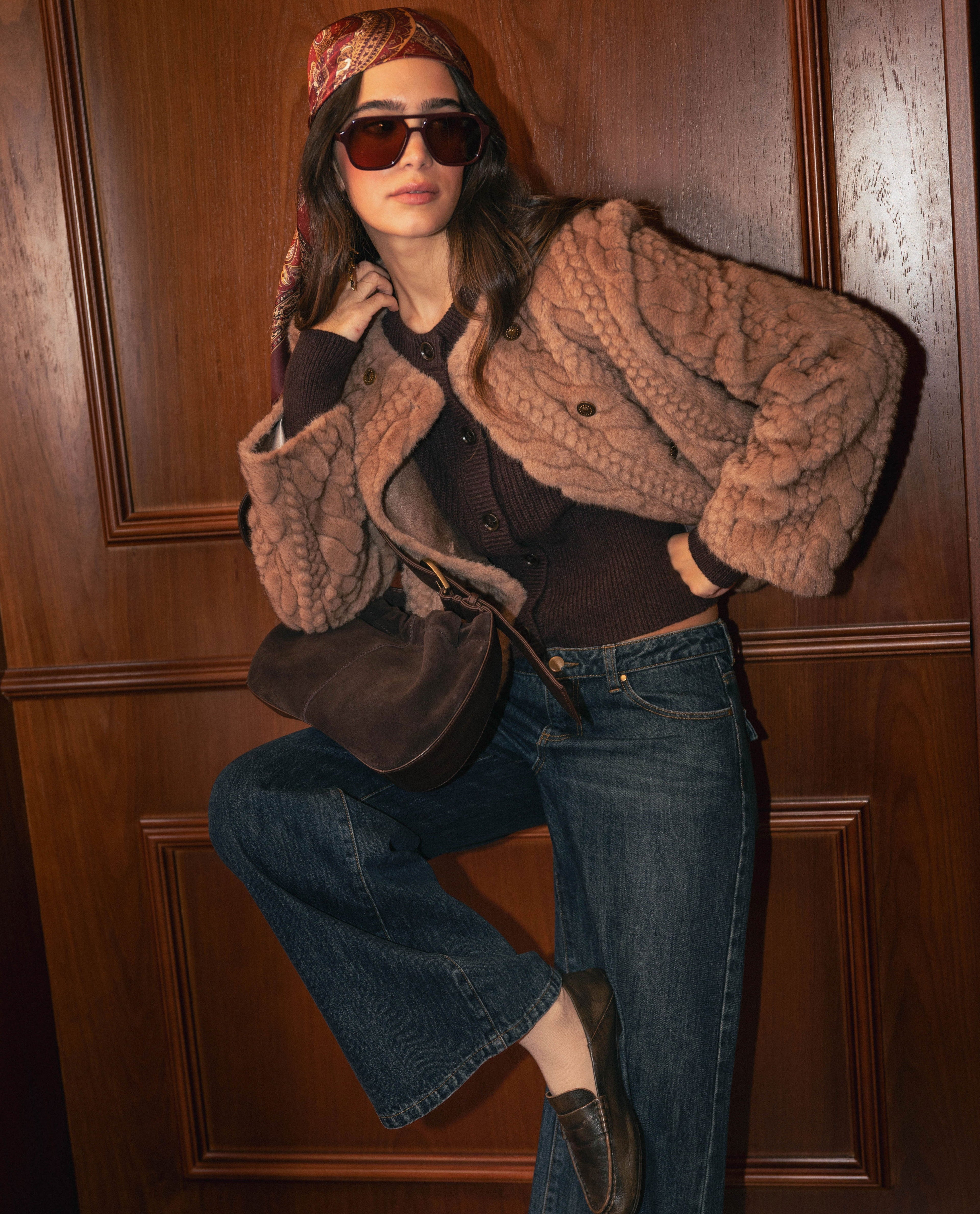 Cardigan Best of - Marron