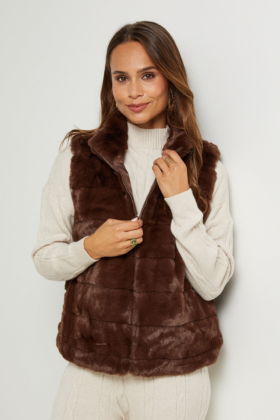 Gilet - Marron