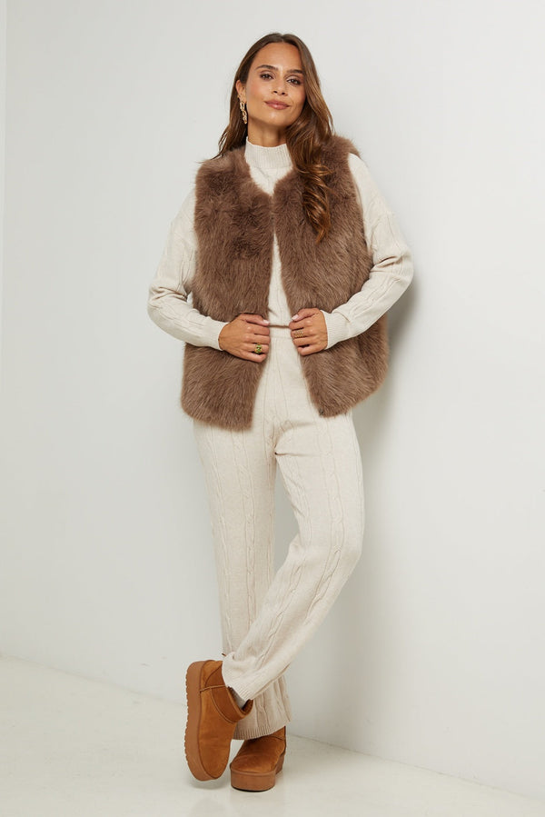 Gilet - Taupe