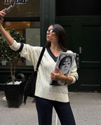 Pull Urban Vibe - Beige Et Bleu