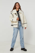 Fausse Fourrure K523 - Blanc