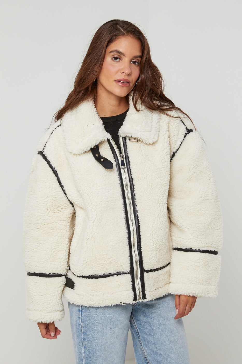 Fausse Fourrure K523 - Blanc