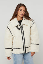Fausse Fourrure K523 - Blanc