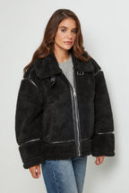 Fausse Fourrure K523 - Noir