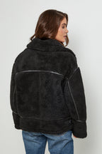 Fausse Fourrure K523 - Noir