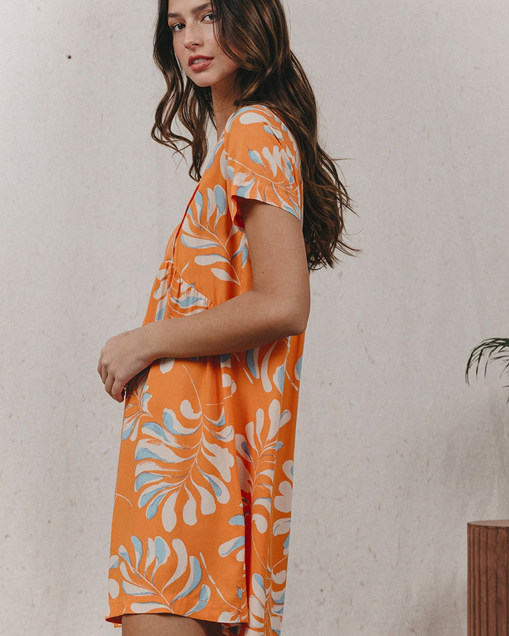 Robe Courte Kai - Orange