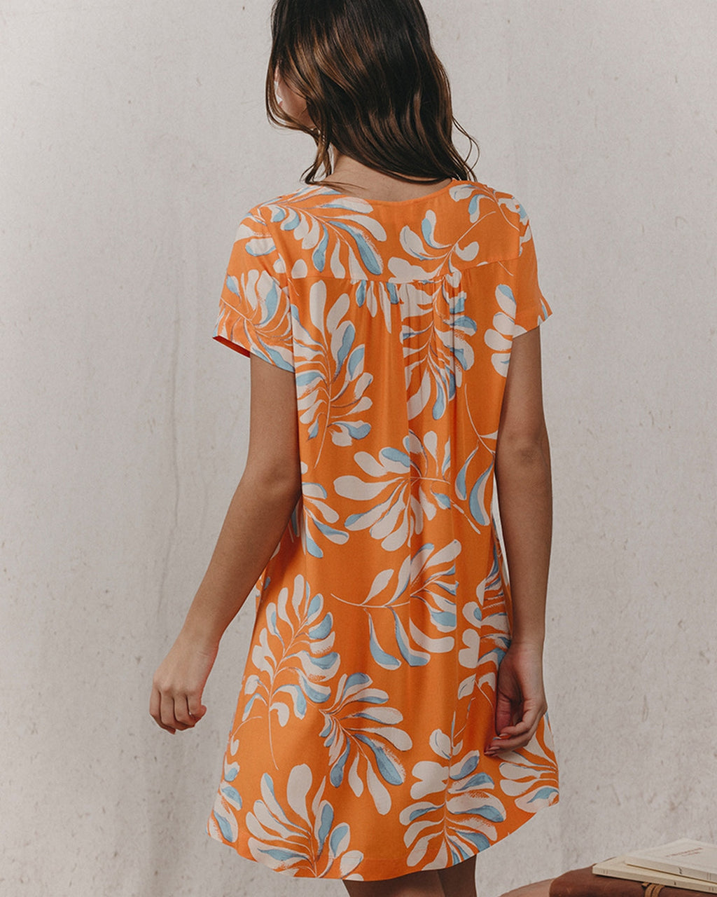 Robe Courte Kai - Orange