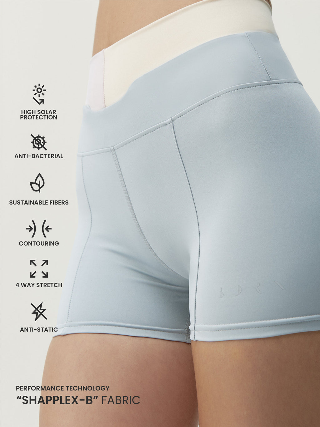 Short Kalinda - Gris Doux - Femme