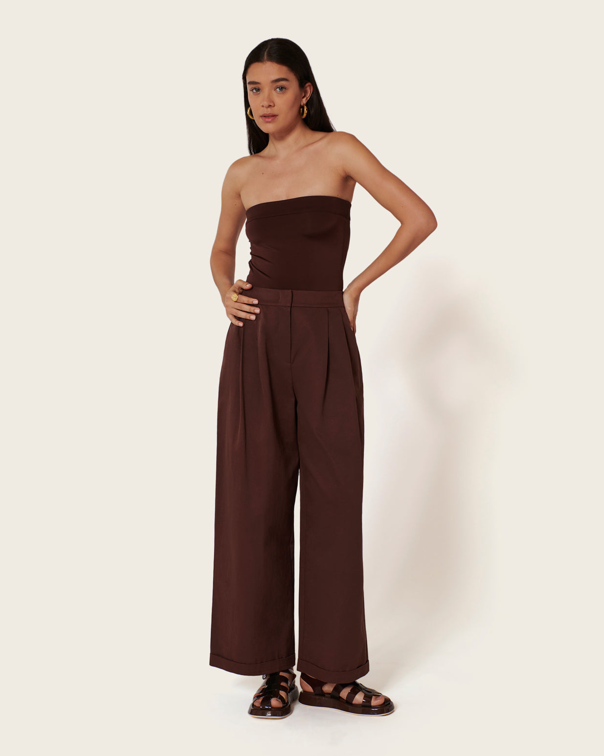 Pantalon Kamili - Choco