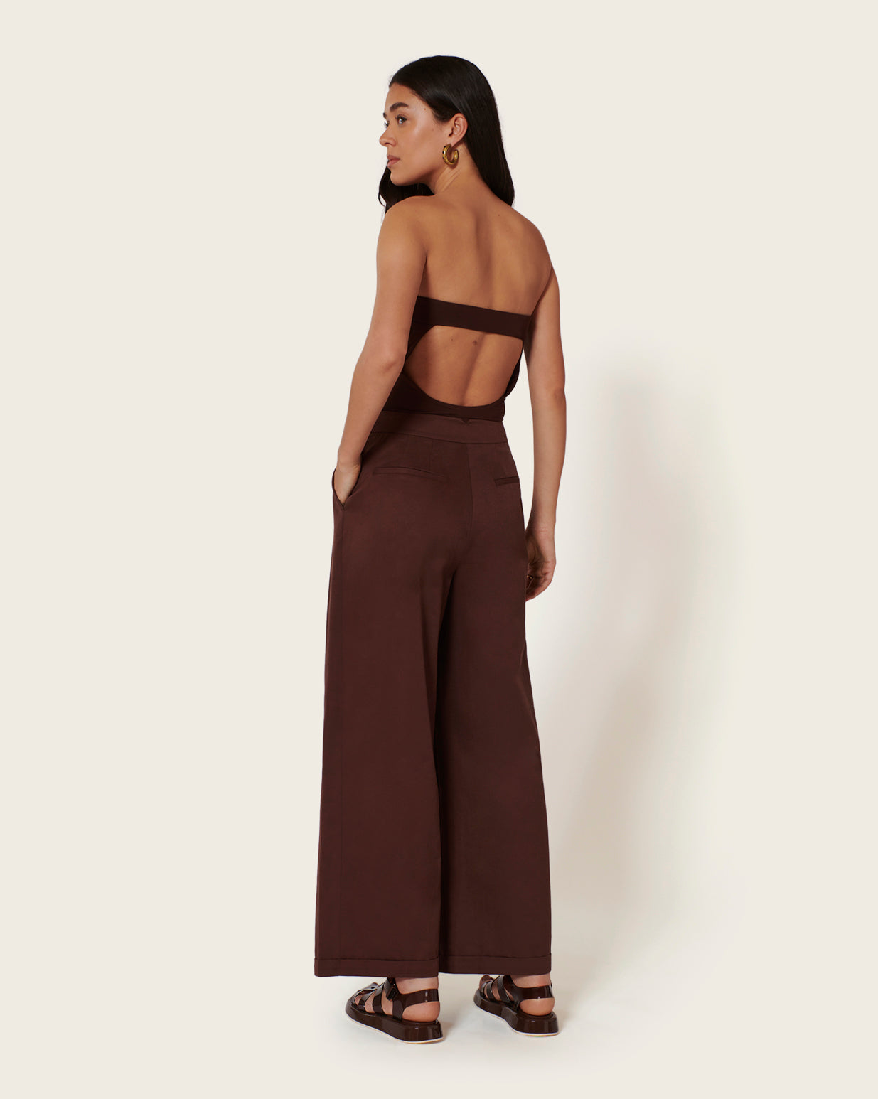 Pantalon Kamili - Choco