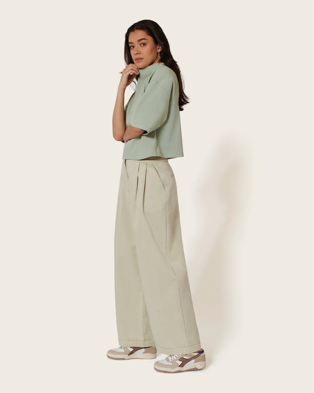 Pantalon Kamili - Mastic