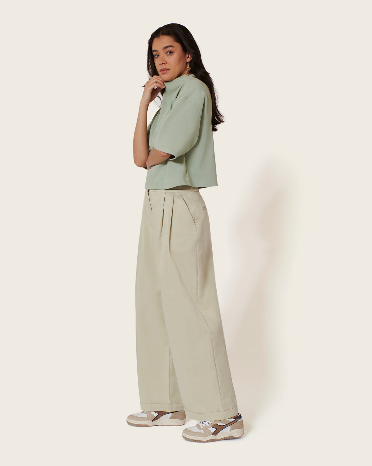 Pantalon Kamili - Mastic