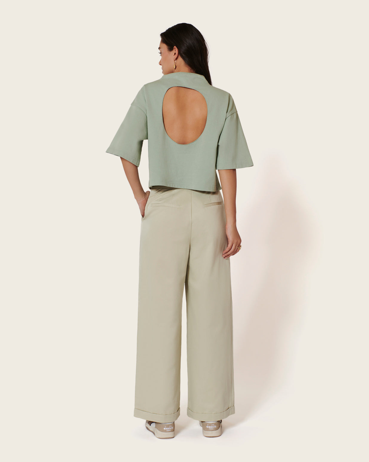 Pantalon Kamili - Mastic