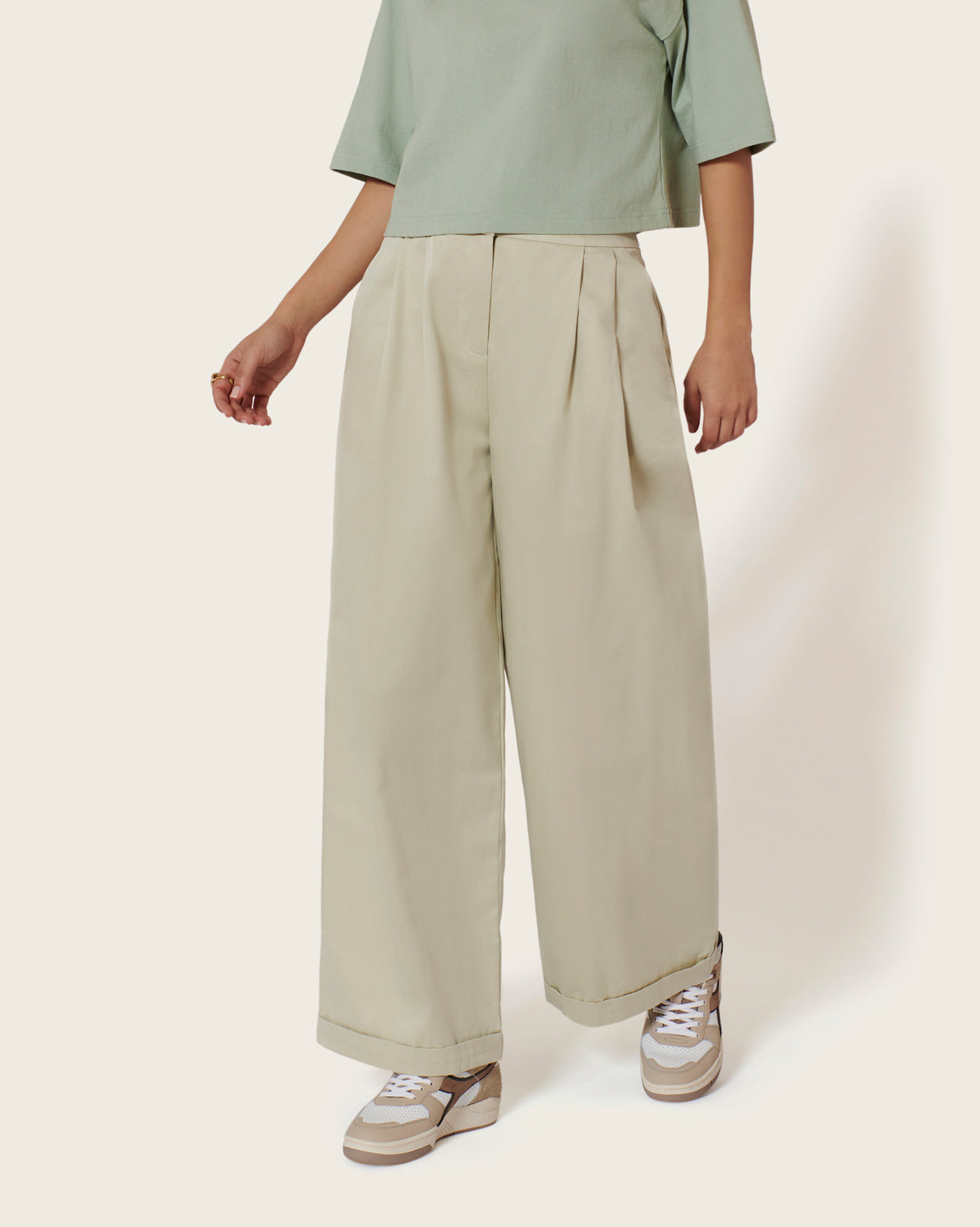 Pantalon Kamili - Mastic