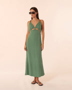 Robe Bubble - Oil Green