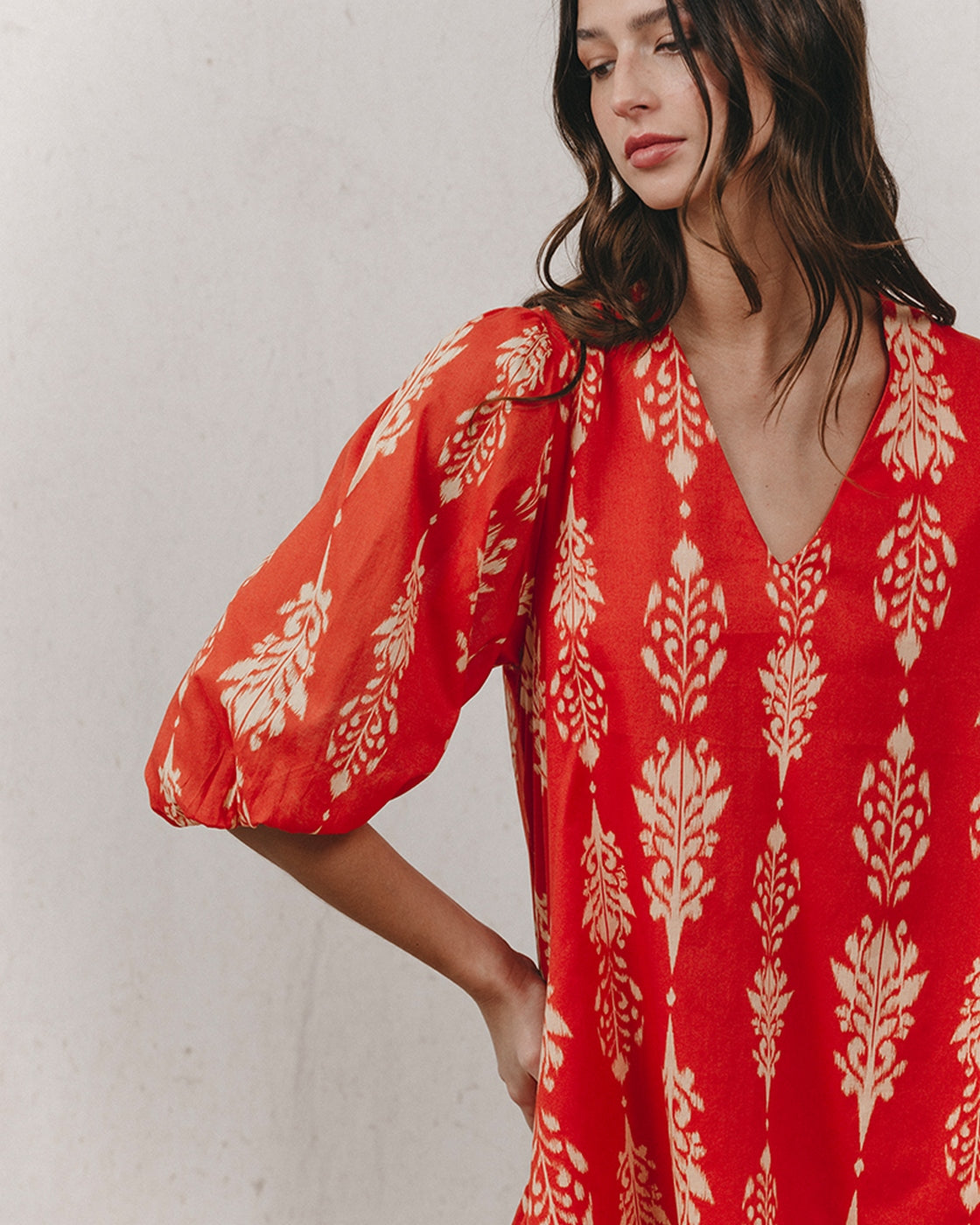 Robe Courte Karmique - Orange