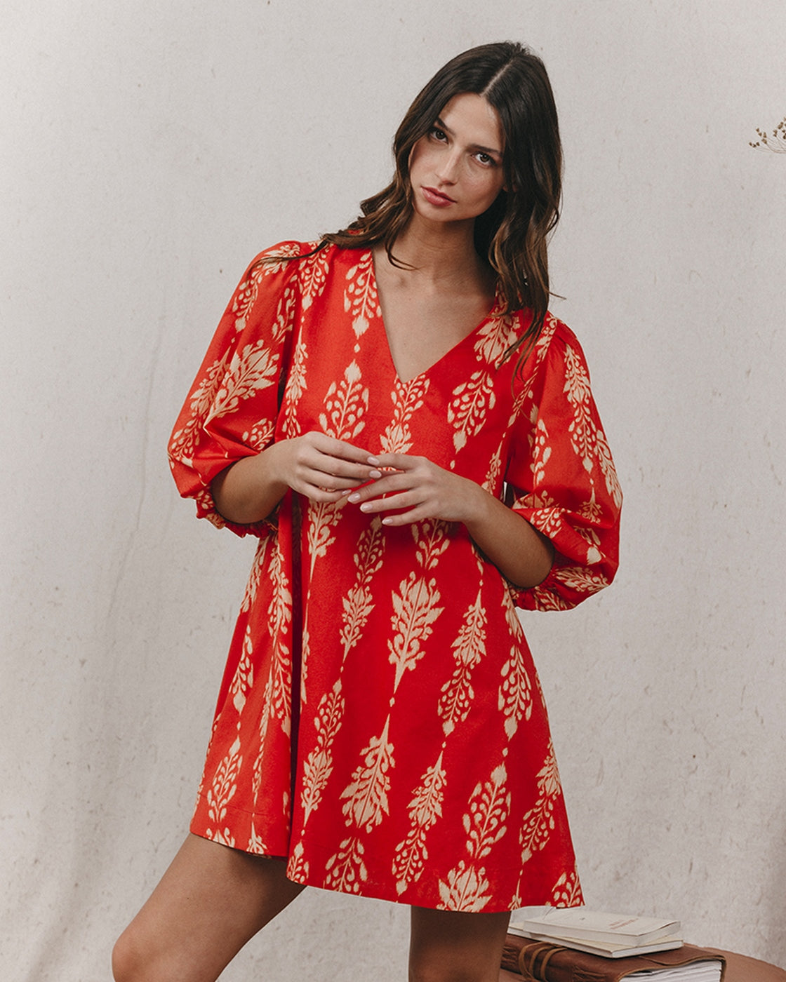 Robe Courte Karmique - Orange