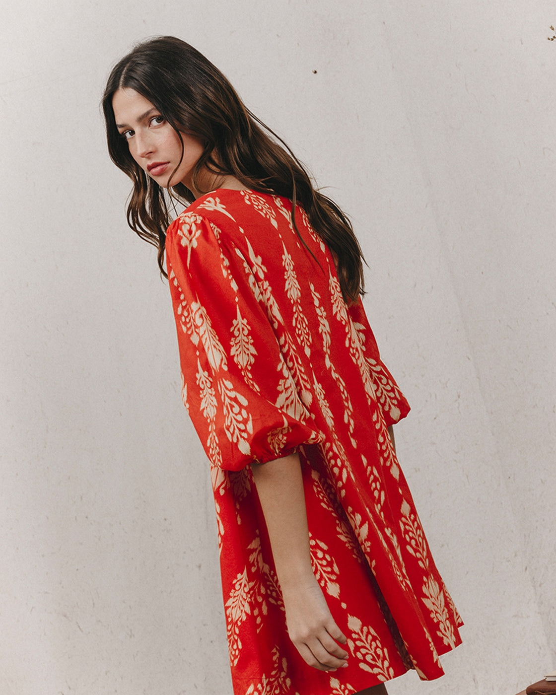 Robe Courte Karmique - Orange