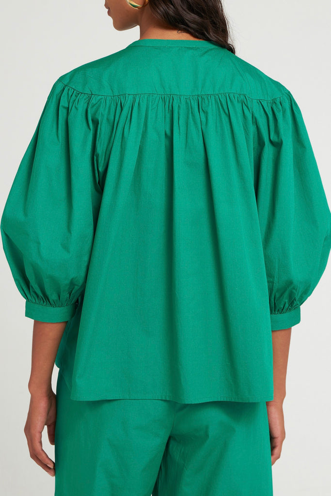 Blouse Karo - Green