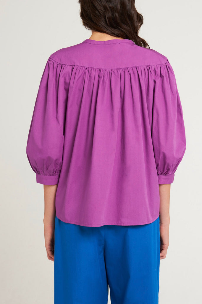 Blouse Karo - Purple