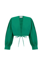 Crop-Top Karo - Green