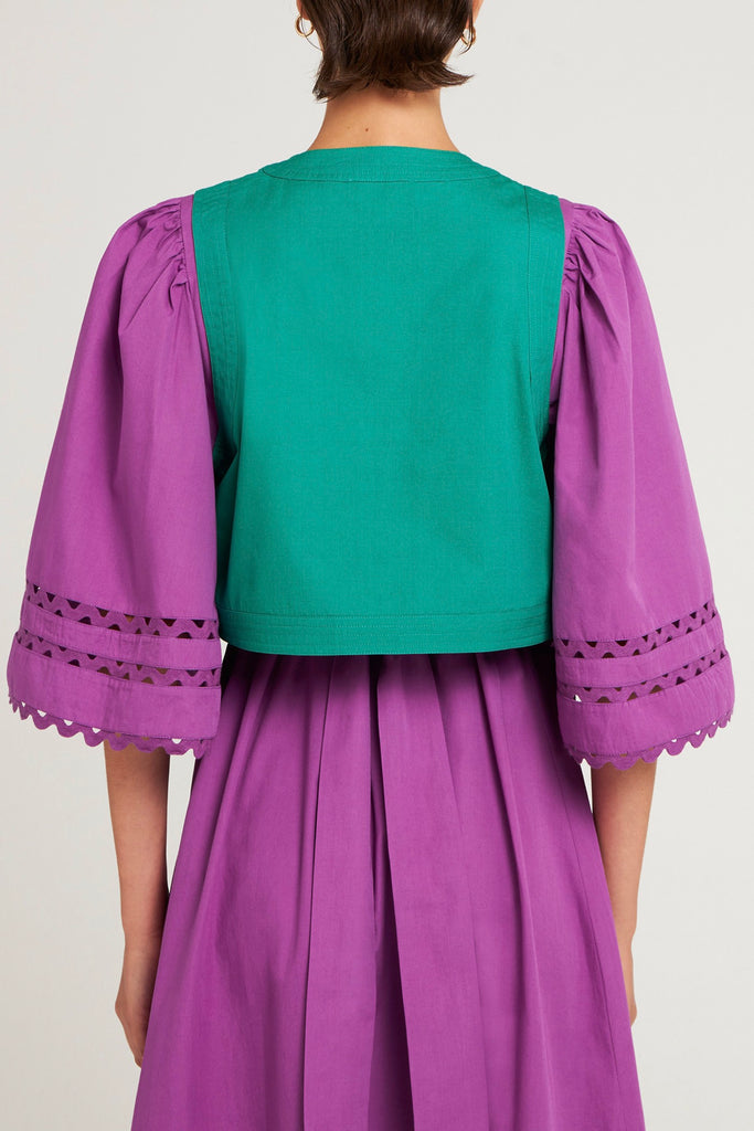 Gilet Karo - Green