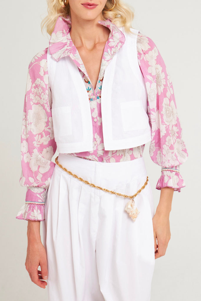 Gilet Karo - White