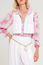 Gilet Karo - White